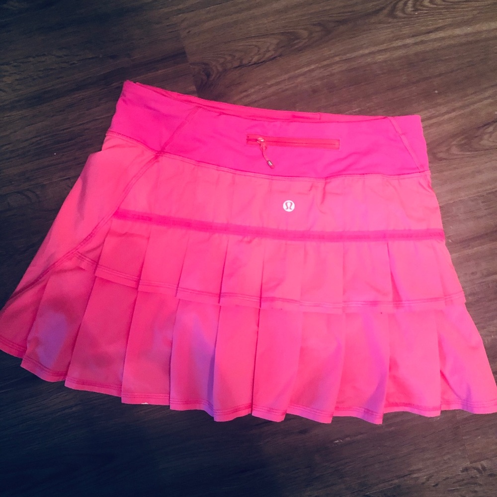 Lululemon Pacesetter Skirt, Hot Pink 4 Tall